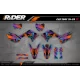 Kit adesivos moto Kit adesivos SUPERMOT personalizável - SKULL TREES