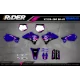 Kit adhesivos moto Kit adhesivos YZ YZF Motocross YAMAHA RETRO BLUE