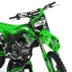 Motorcycle GRAPHICS Graphics Motocross KAWASAKI JUST1 GREEN