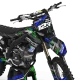 STICKERSET motor Stickerset Motocross KAWASAKI JUST1 BLACK