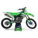STICKERSET motor Stickerset Motocross KAWASAKI JUST1 BLUE