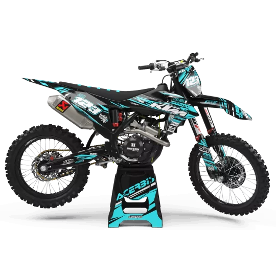 GRAPHICS moto Graphics Motocross KTM JUST1 TEAL