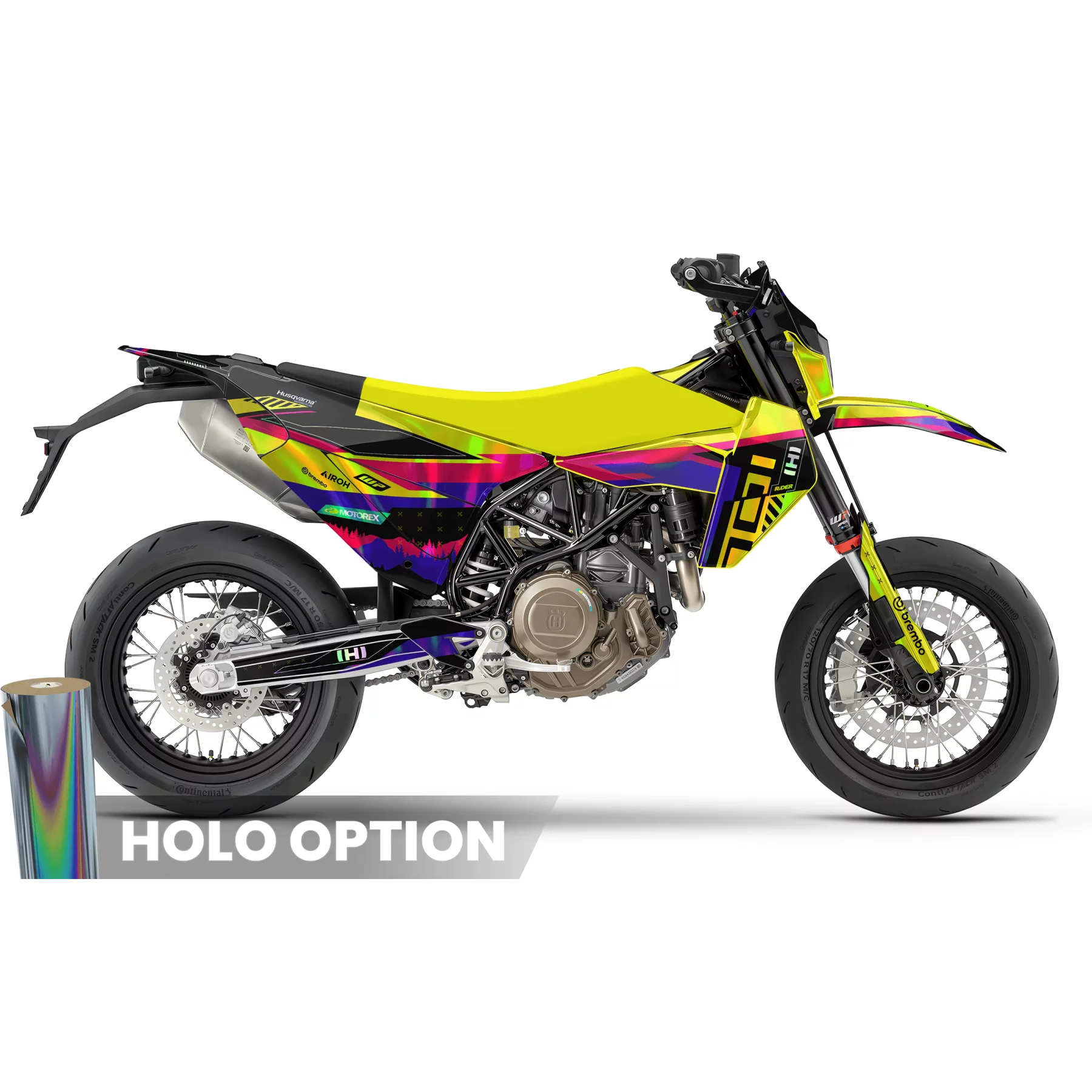 Moto stickerset Stickerset 701 HUSQVARNA | PALTOM