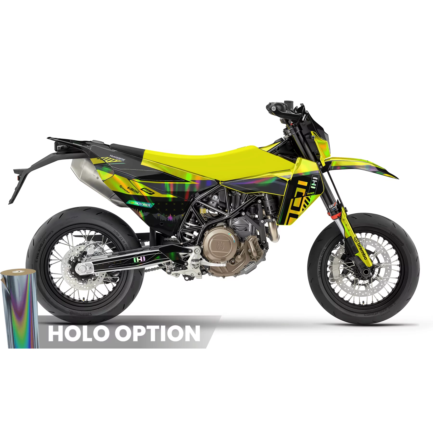 Kit adhesivos moto KIT ADHESIVOS 701 HUSQVARNA | RAPTAX