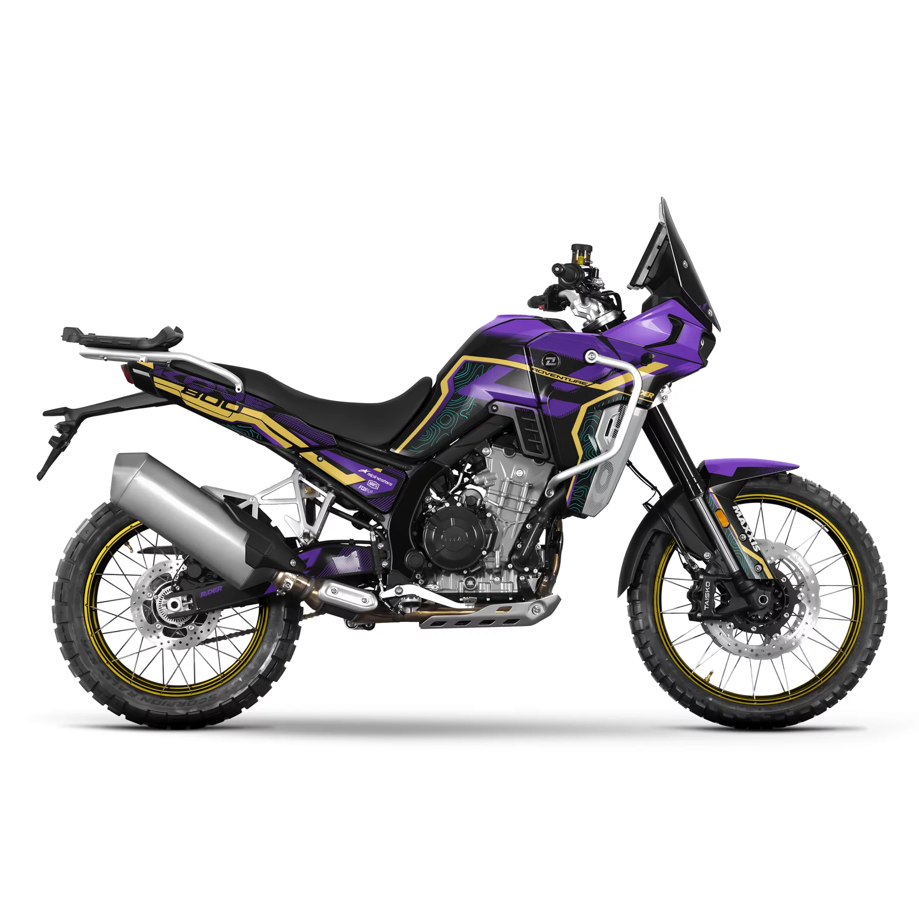 Stickerset moto Stickerset KOVE 800 / 510 / 450 Rally | Kalanj