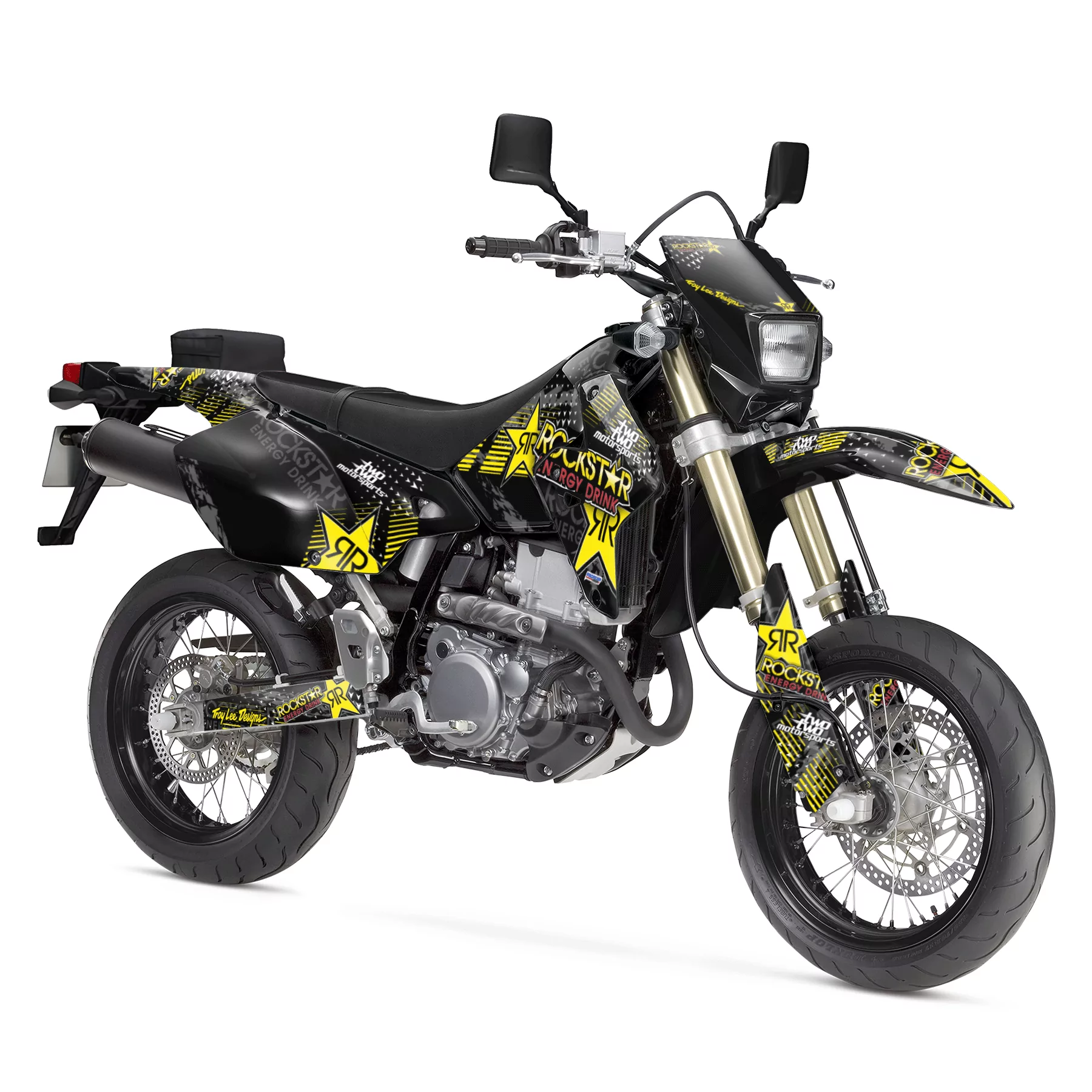 grafiche moto Grafiche MOTOCROSS SUZUKI | Rockstar Energy giallo