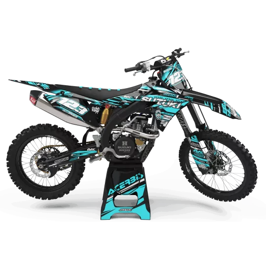 Grafiche moto GRAFICHE Motocross SUZUKI JUST1 TEAL