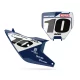 Motorcycle GRAPHICS Graphics NUMBER PLATE BACKGROUNDS CUSTOM HUSQVARNA Motul Blue White