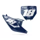 Dekor Moto Dekor NUMMERNSCHILDER HINTERGRUND PERSO HUSQVARNA Albax Full Blue