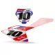 STICKERSET motor STICKERSET NUMMERPLAAT ACHTERGRONDEN PERSO GASGAS Vantek Red Blue