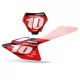 GRAFICHE moto GRAFICHE FONDI TARGHE PERSO GASGAS Volnax Red Black