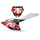 Grafiche moto GRAFICHE SFONDI PORTA NUMERO PERSO GASGAS Blast Red Black