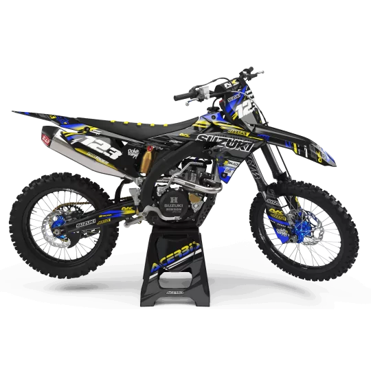 Grafiche moto GRAFICHE Motocross SUZUKI JUST1 BLACK