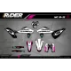 Kit adesivos moto KIT ADESIVOS MOTOCROSS GASGAS WHITE PULSE
