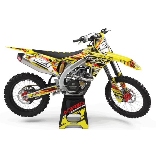 STICKERSET motorstickers Stickerset Motocross SUZUKI JUST1 RED