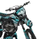 GRAPHICS moto Graphics Motocross YAMAHA YZ YZF... JUST1 TEAL