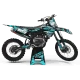 GRAPHICS moto Graphics Motocross YAMAHA YZ YZF... JUST1 TEAL