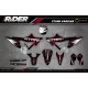 Motorrad-Dekorkit Dekor Motocross STARK FUTURE | Outlax