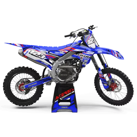 STICKERSET motorstickers Stickerset YAMAHA YZ YZF... JUST1 red