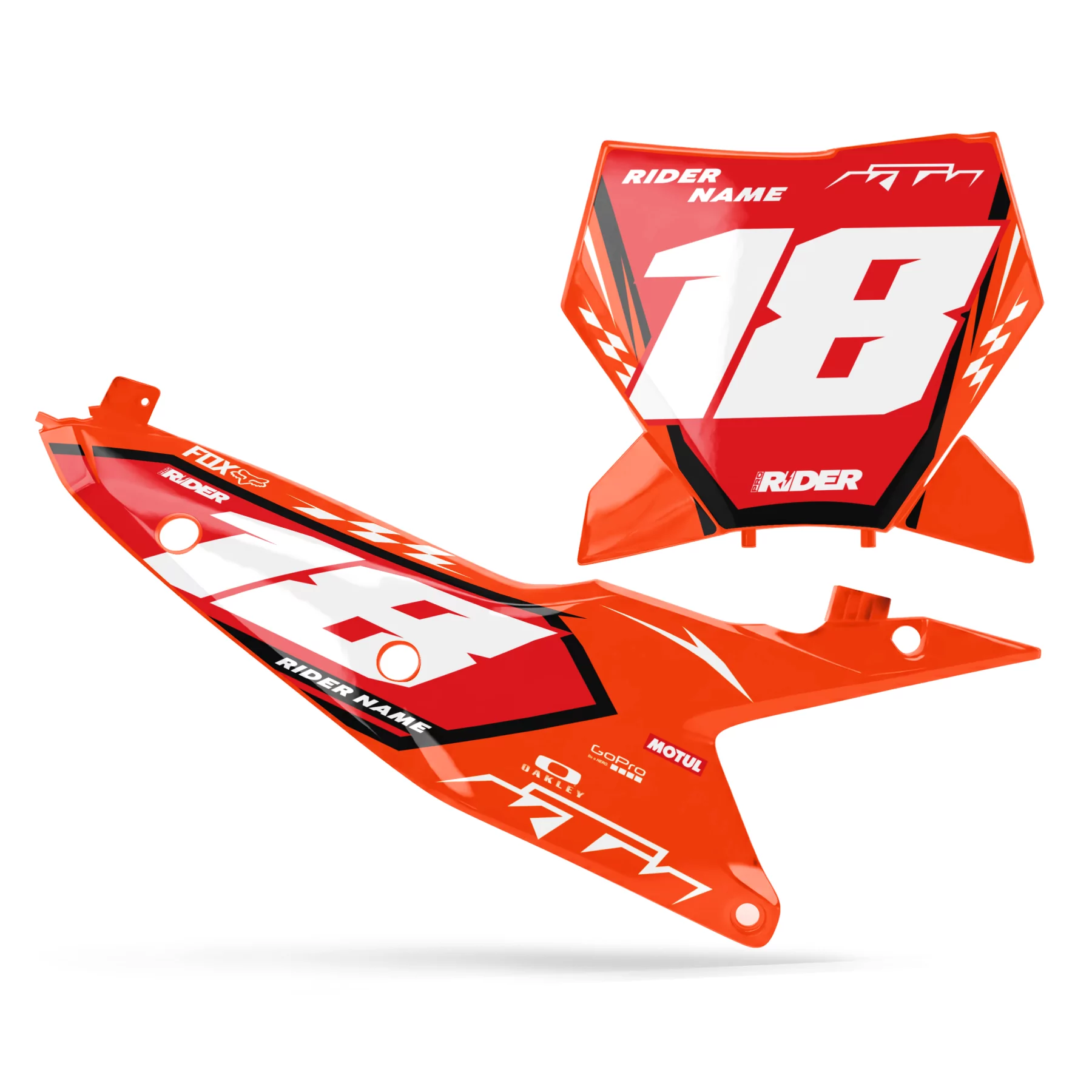 GRAFICHE moto GRAFICHE SFONDI TARGHE PERSO KTM PEAKS