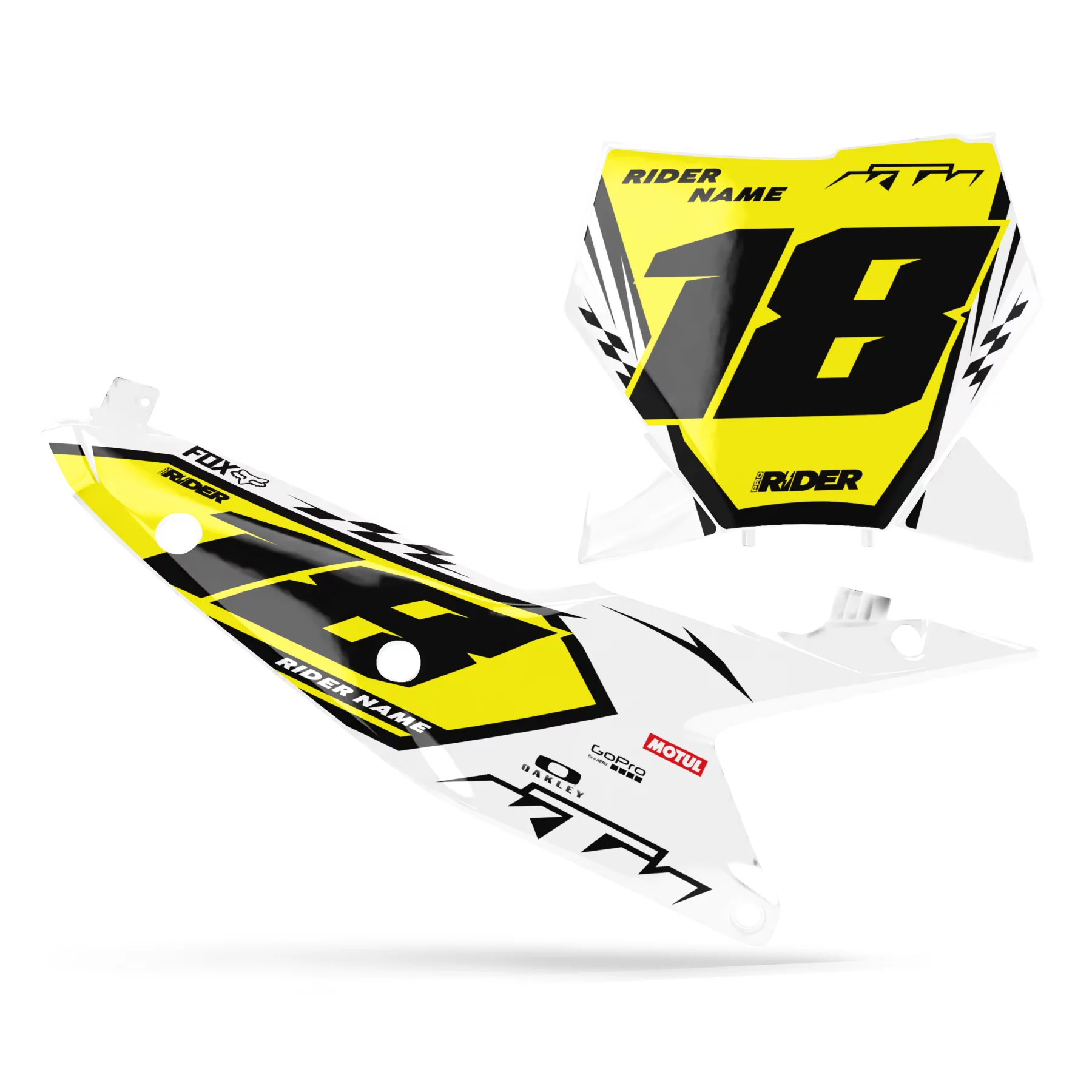 GRAFICHE moto GRAFICHE SFONDI TARGHE PERSO KTM FIRSTY