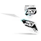 Stickerset moto STICKERSET NUMMERPLAAT ACHTERGRONDEN PERSO STARK FUTURE Fuego White