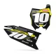STICKERSET motorstickers STICKERSET NUMMERPLAAT ACHTERGRONDEN PERSO SUZUKI Contact Black