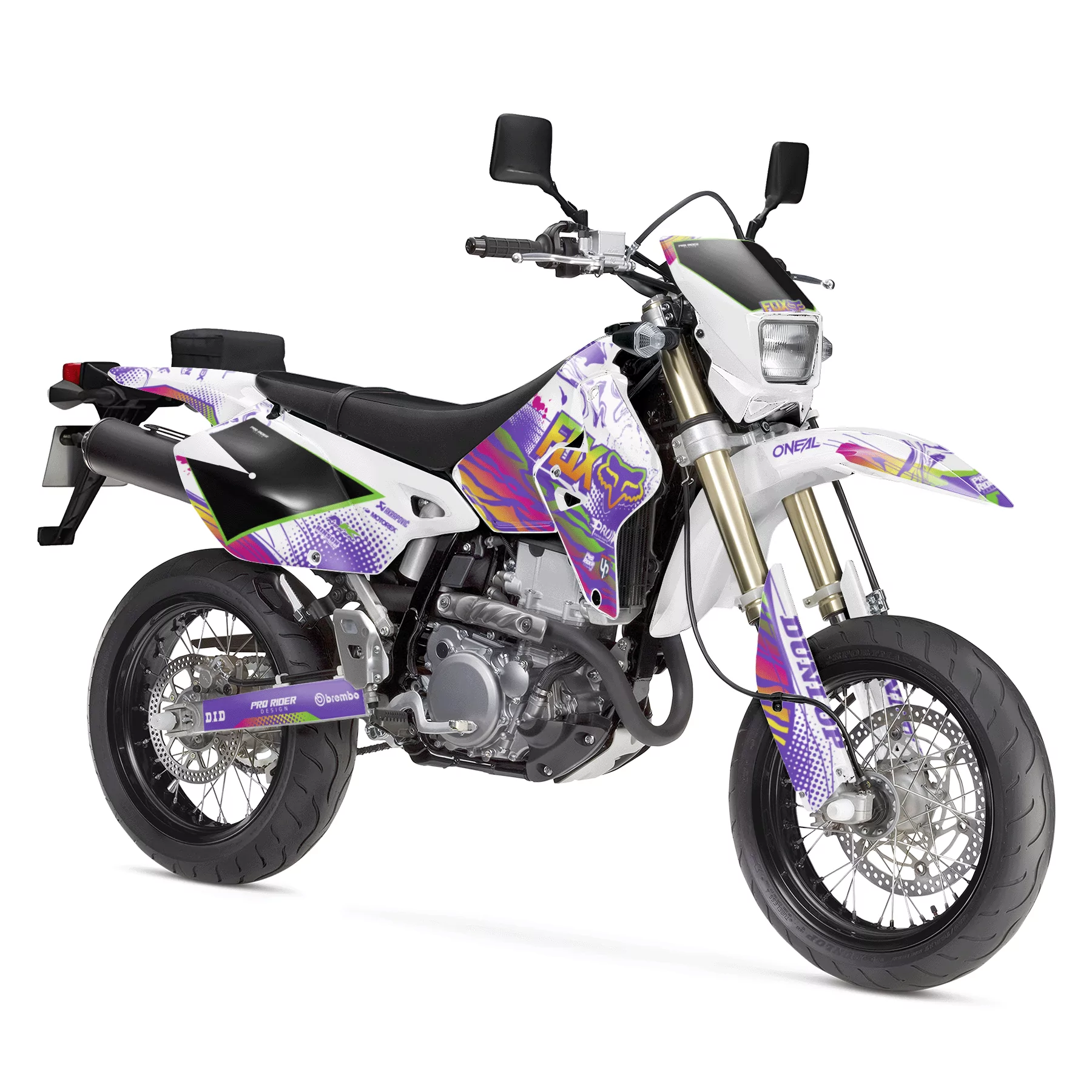 Stickerset motor STICKERSET MOTOCROSS SUZUKI | Rainbow