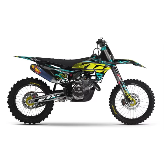 STICKERSET motor STICKERSET KTM TEAL BOLD EFFECT