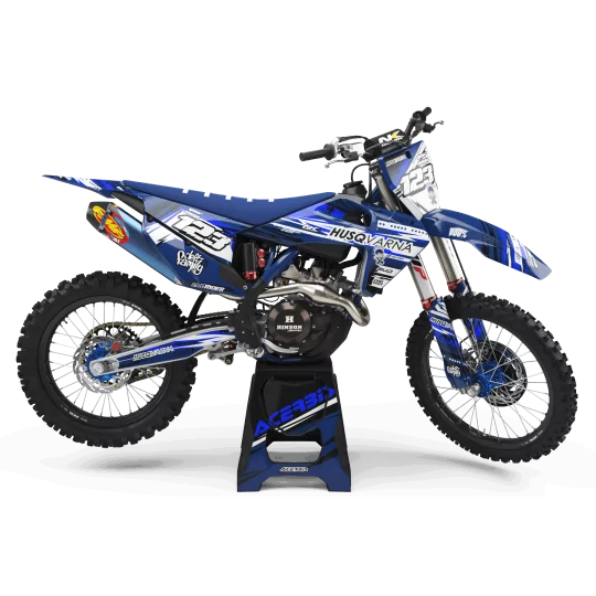 STICKERSET moto Stickerset Motocross HUSQVARNA JUST1 WHITE