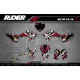 DEKOR Motorrad DEKOR MOTOCROSS PERSO ALPINESTARS rot (ref:prda4c)