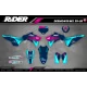 Kit déco moto KIT DECO Motocross PERSO UNIT NAVY