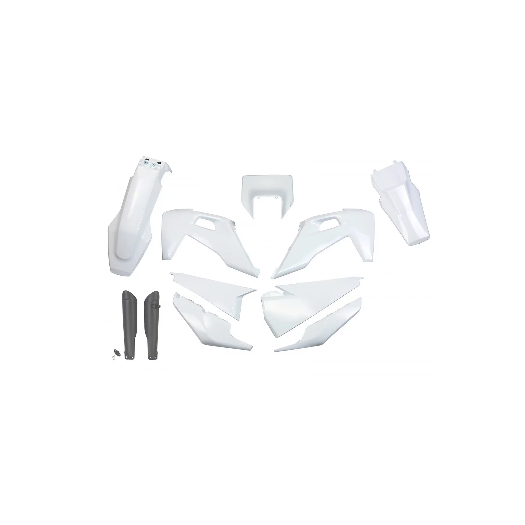 Stickerset motor KIT PLASTIQUE COMPLET Originele kleur voor Husqvarna TE - FE - TX (2020 tot 2023)
