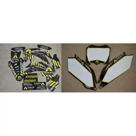 Motor stickerset Stickerset 250 / 450 CRF 2009 tot 2013 (PRDH1353)