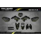Kit adesivos moto KIT ADESIVOS Motocross SUZUKI VERTEX BLACK