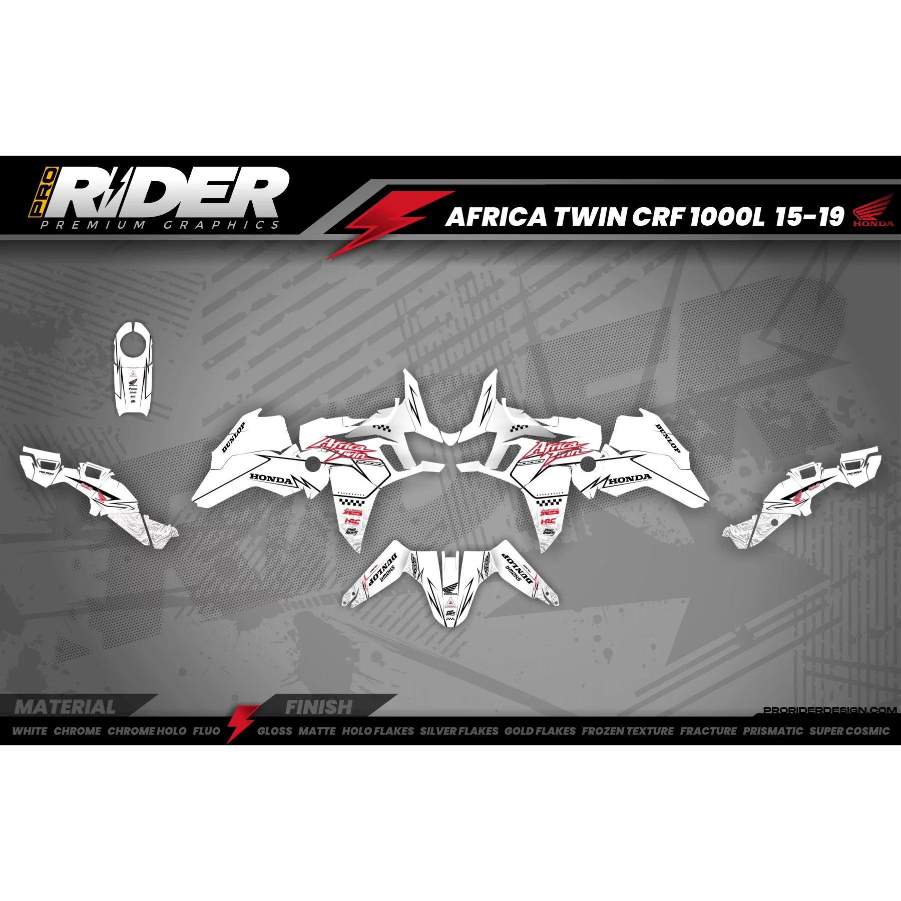 Stickerset moto Stickerset HONDA AFRICA TWIN | Foraxo