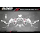 Kit adesivos moto Kit adesivos HONDA AFRICA TWIN | Foraxo