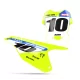 Kit adesivos moto KIT ADESIVOS FUNDOS DE PLACAS TRIUMPH Pract Yellow Blue