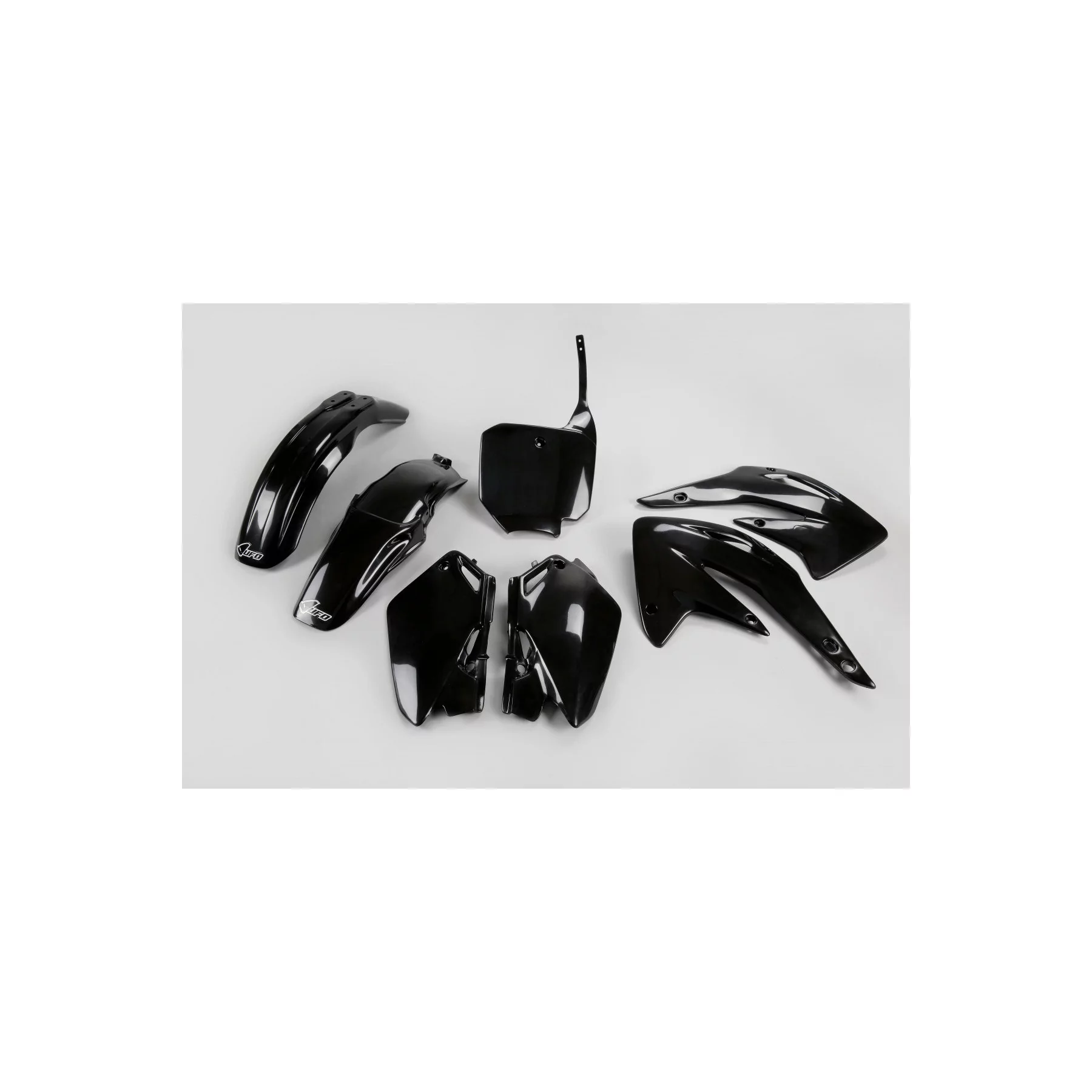 Grafiche moto KIT PLASTICHE nero Honda CR 85 R (2003 al 2027)
