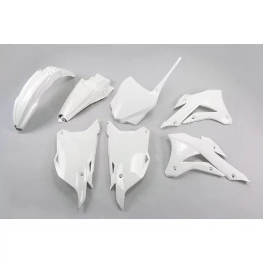 Grafiche moto KIT PLASTICHE bianco Kawasaki KX 85 100 (2014-2021)