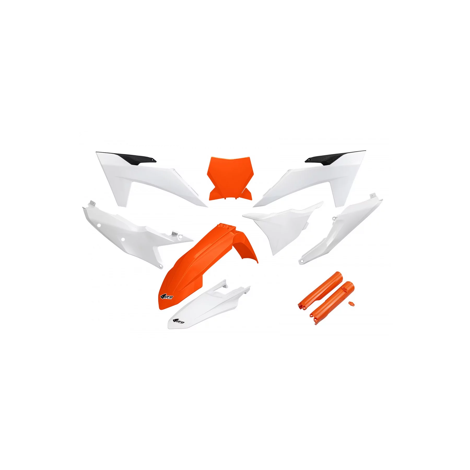 Kit adesivos moto KIT PLÁSTICO completo Cor OEM KTM SX 125 250 300 - SX-F 250 350 450 - XC-F 250 300 450 (2023-2024)