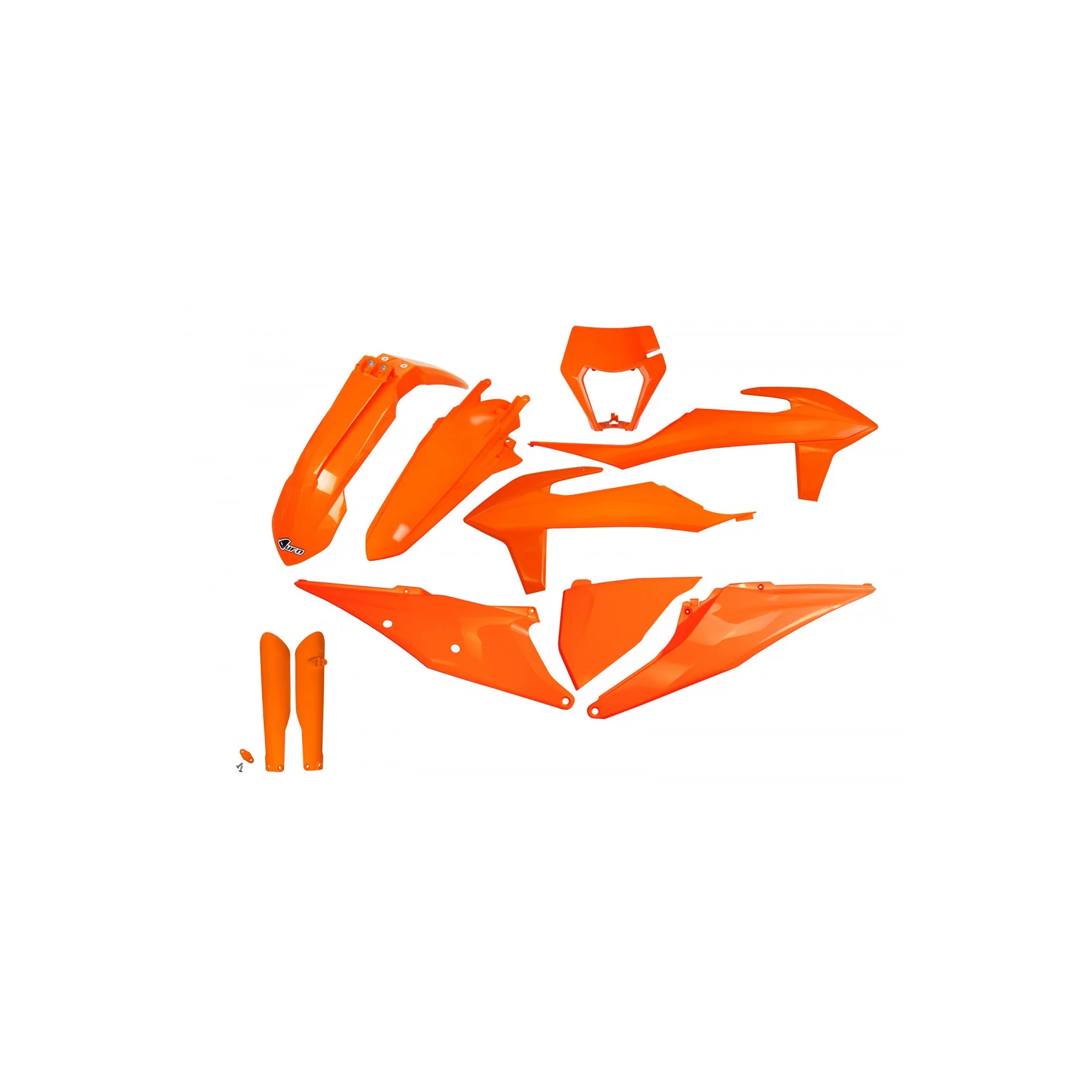Kit adhesivos moto KIT PLASTIQUE completo naranja KTM EXC 125 150 250 300 - EXC-F 250 350 450 500 ... (2020-2023)
