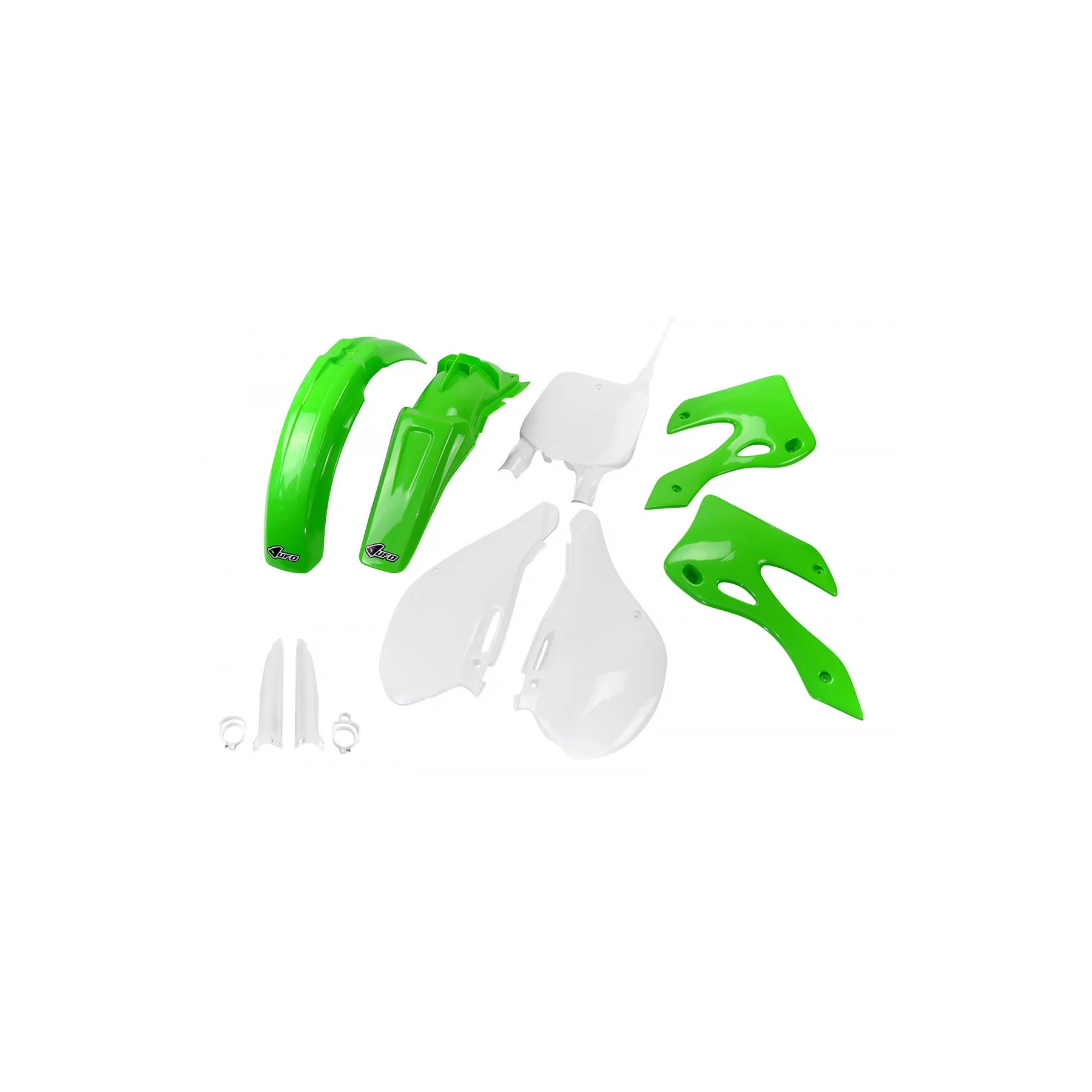 Stickerset moto VOLLEDIG PLASTIC KIT Originele kleur Kawasaki KX 125 250 2T (1999-2002)