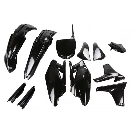 Kit adesivos moto KIT PLÁSTICO completo preto Yamaha YZ 450 F (2011-13)