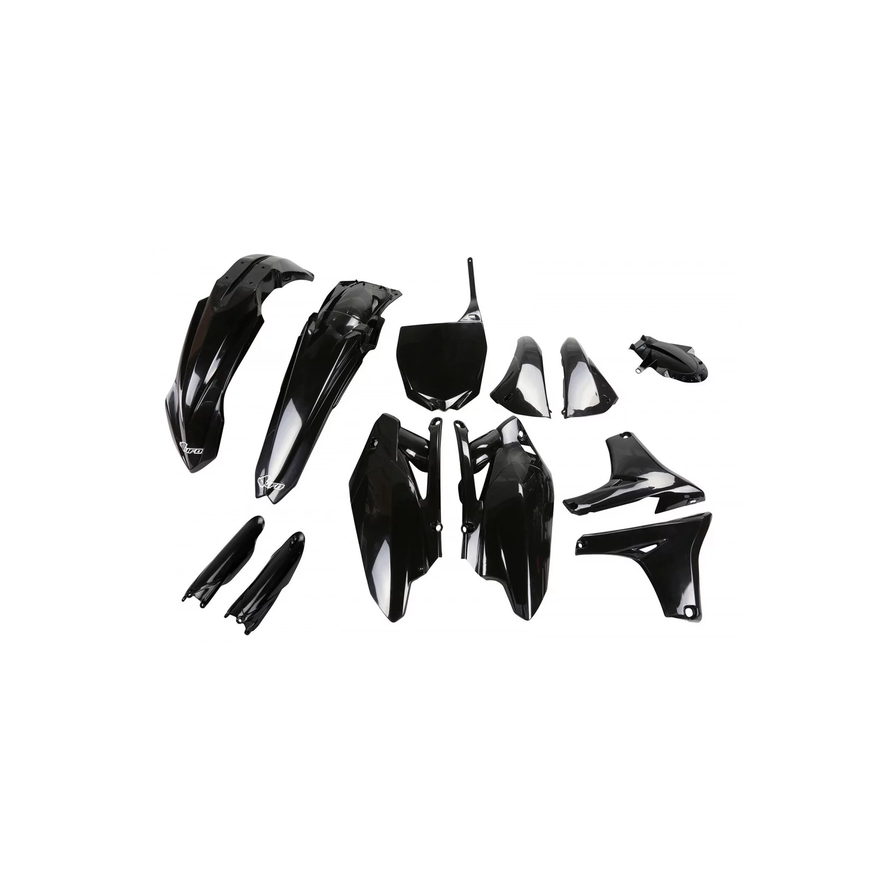 Stickerset moto VOLLEDIG PLASTIC KIT zwart Yamaha YZ 450 F (2011-13)