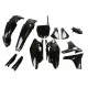 Kit adesivos moto KIT PLÁSTICO completo preto Yamaha YZ 450 F (2011-13)