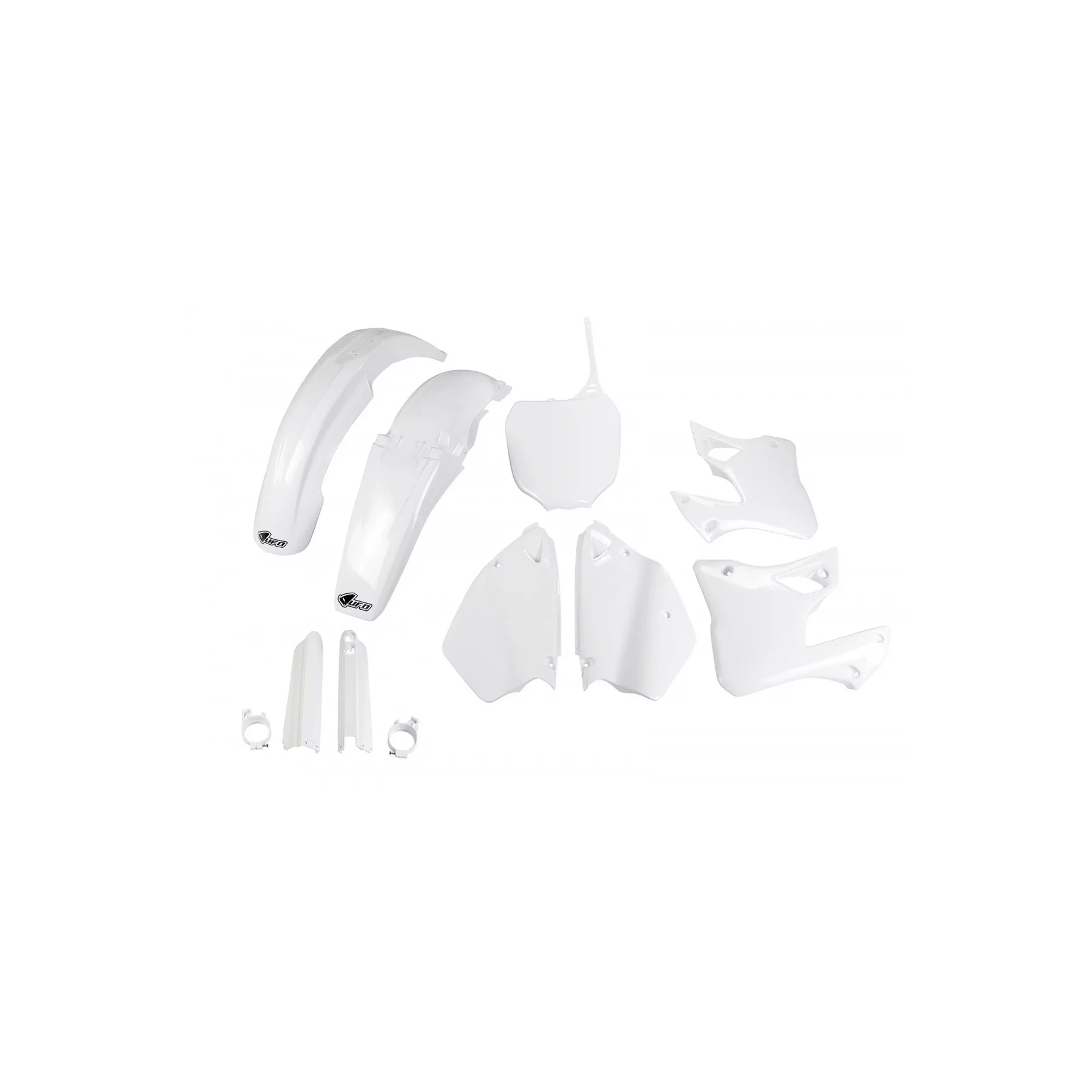 Kit adhesivos moto KIT PLÁSTICO completo blanco para Yamaha YZ 125 250 (2000-01)