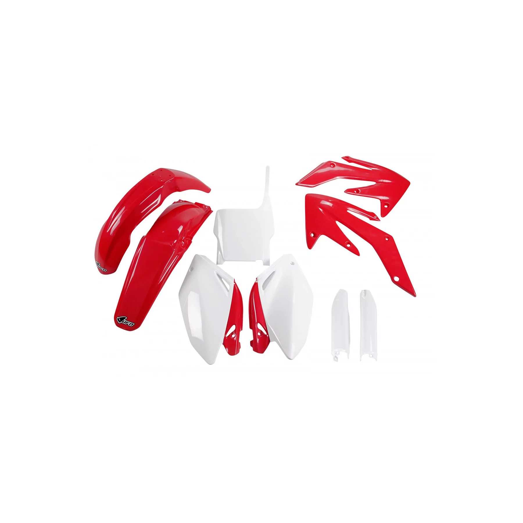 Kit adhesivos moto KIT PLÁSTICO completo color de origen Honda CRF 250 R (2004-05)