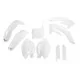 Motorstickerset VOLLEDIG KUNSTSTOFKIT wit voor Honda CRF 250 R (2006-07)