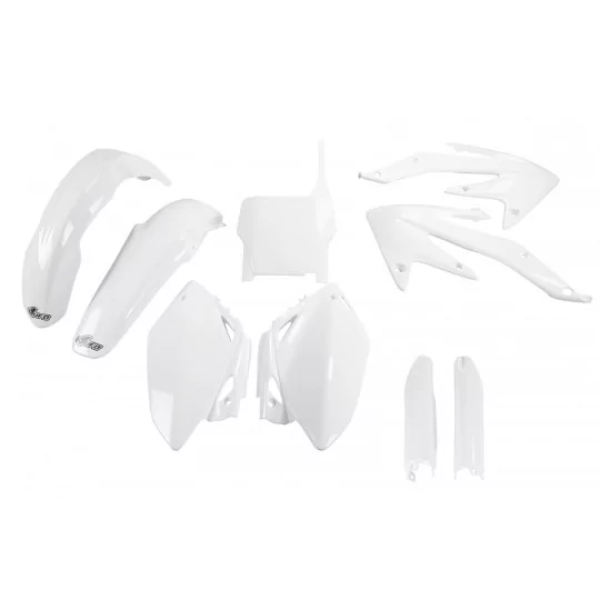 Motorstickerset VOLLEDIG KUNSTSTOFKIT wit voor Honda CRF 450 R (2005-06)